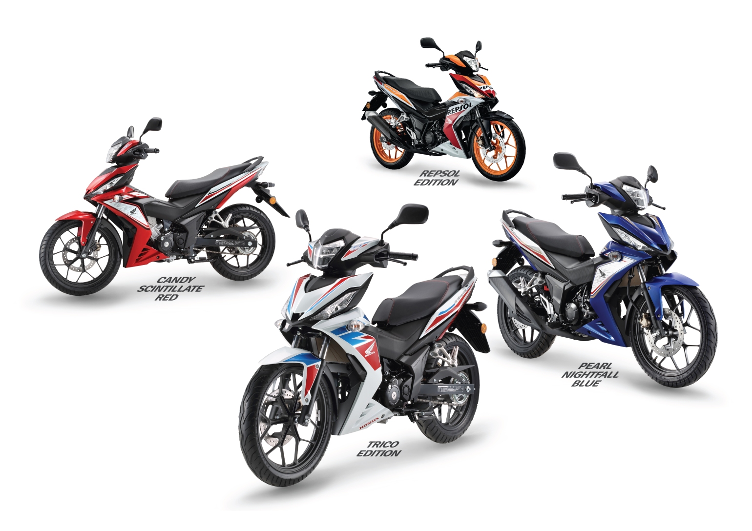 2017 Honda RS150R: New Exciting Colors - Malaysian Riders